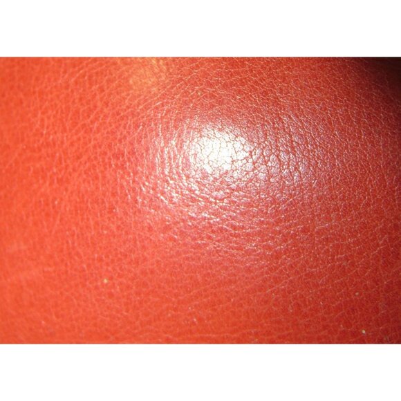 Coach 2007 Bleecker Tattersall Red Burnished Saddle Leather Duffle Bucket Bag - Picture 14 of 14